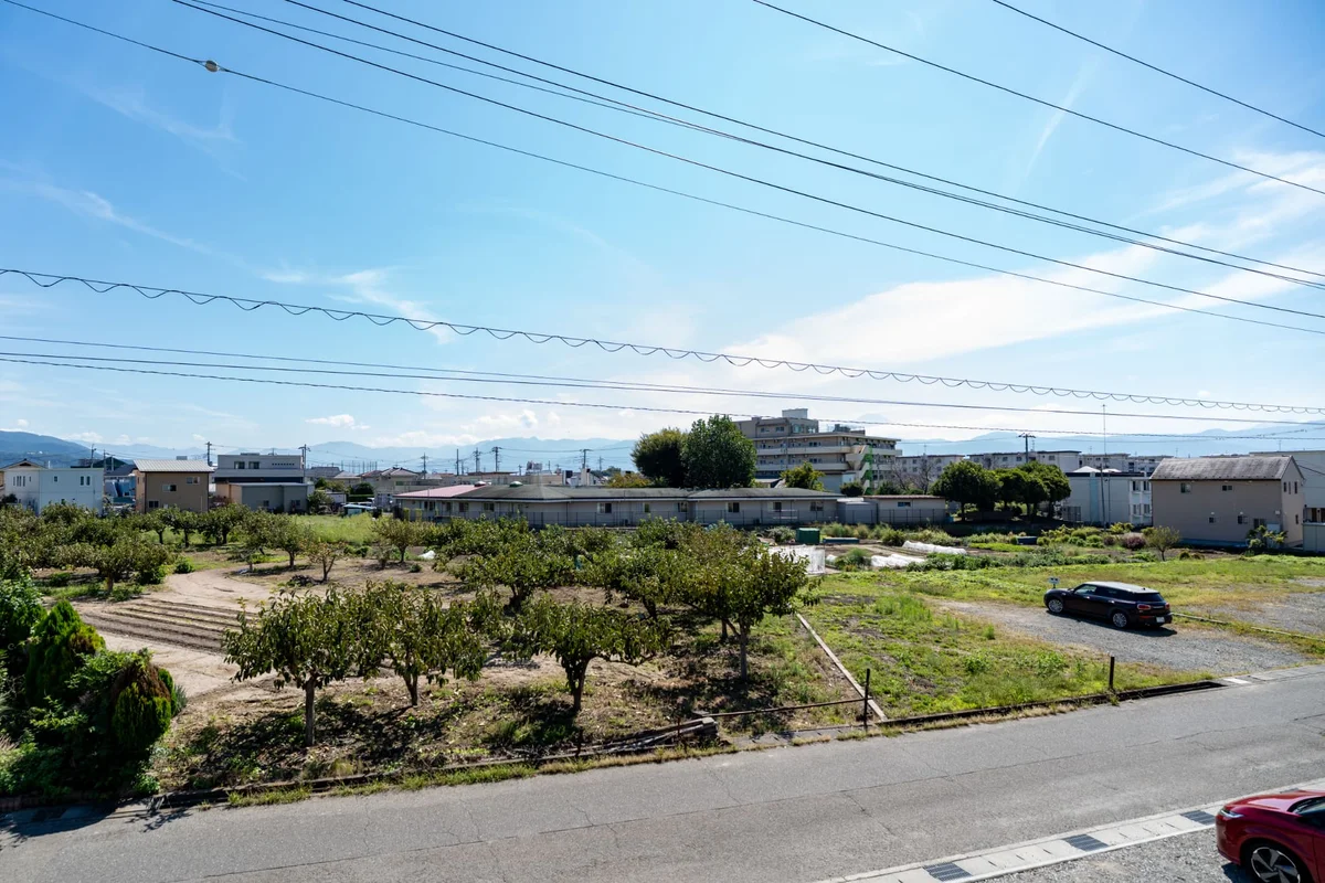 ベランダからの眺望