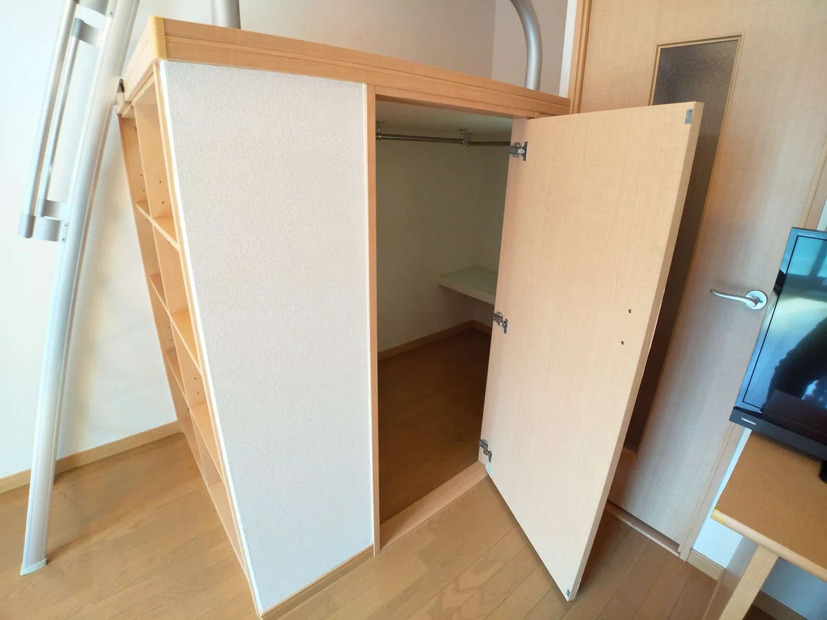 豊富な収納スペース