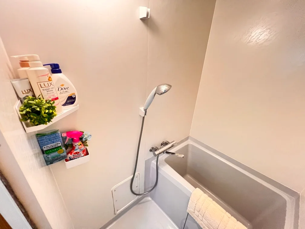 Refaシャワーヘッドも標準装備。