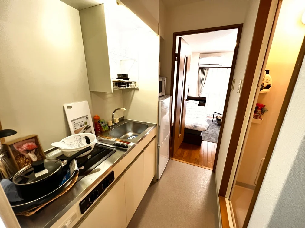 コンロは２口は必要ですよね。