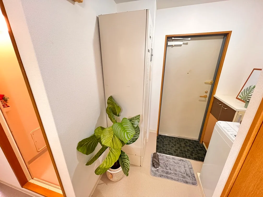 大き目の靴箱が地味に便利ですよ。