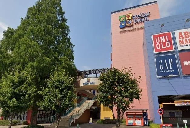 ステラタウンまで1000m