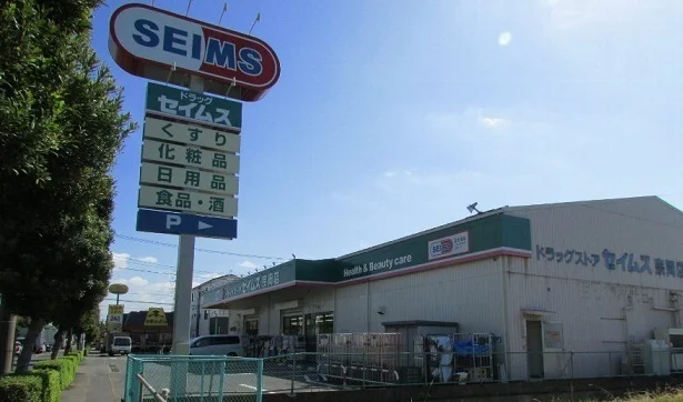 ドラッグセイムス宗岡店まで700m