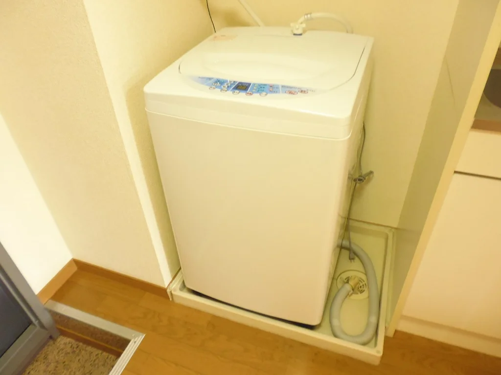 洗濯機付です。