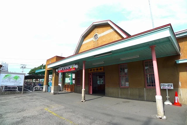 上毛電鉄上毛線：西桐生駅まで1200m