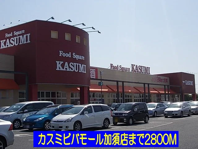 カスミビバモール加須店まで2800m