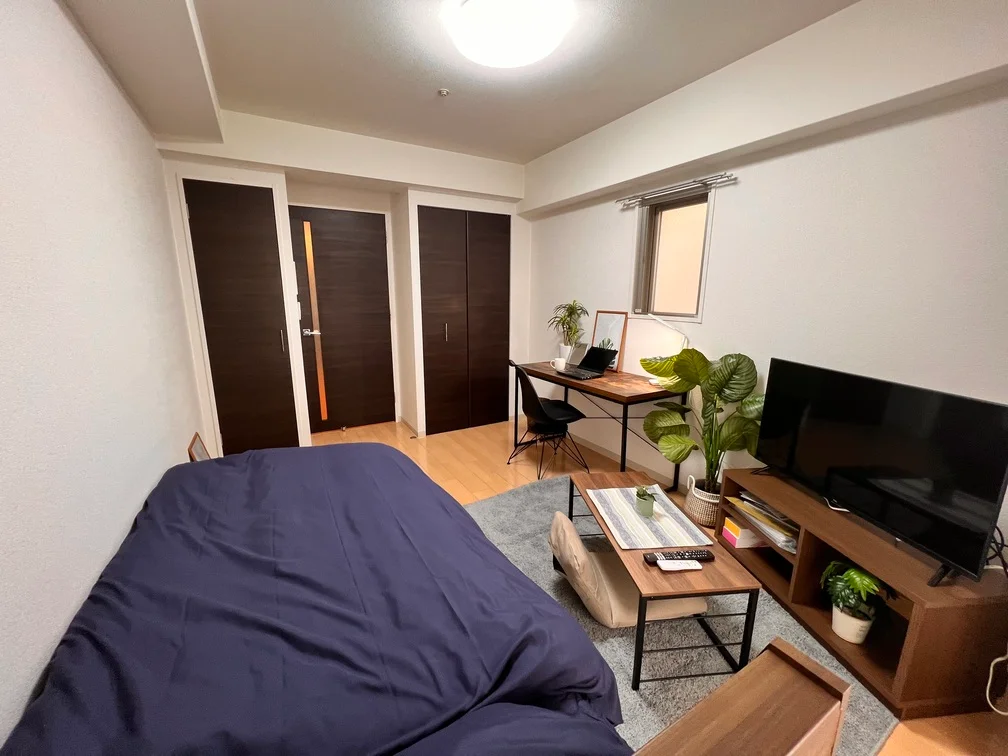 2人で十分な広さを確保しました