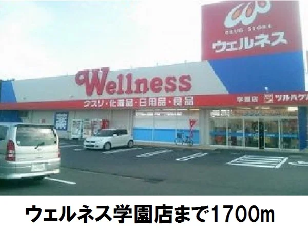 ウェルネス学園店まで1700m