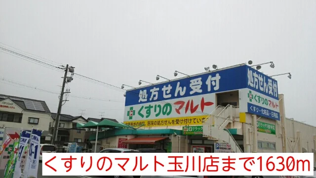 くすりのマルト玉川店まで1630m