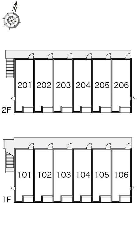 間取り配置図です。