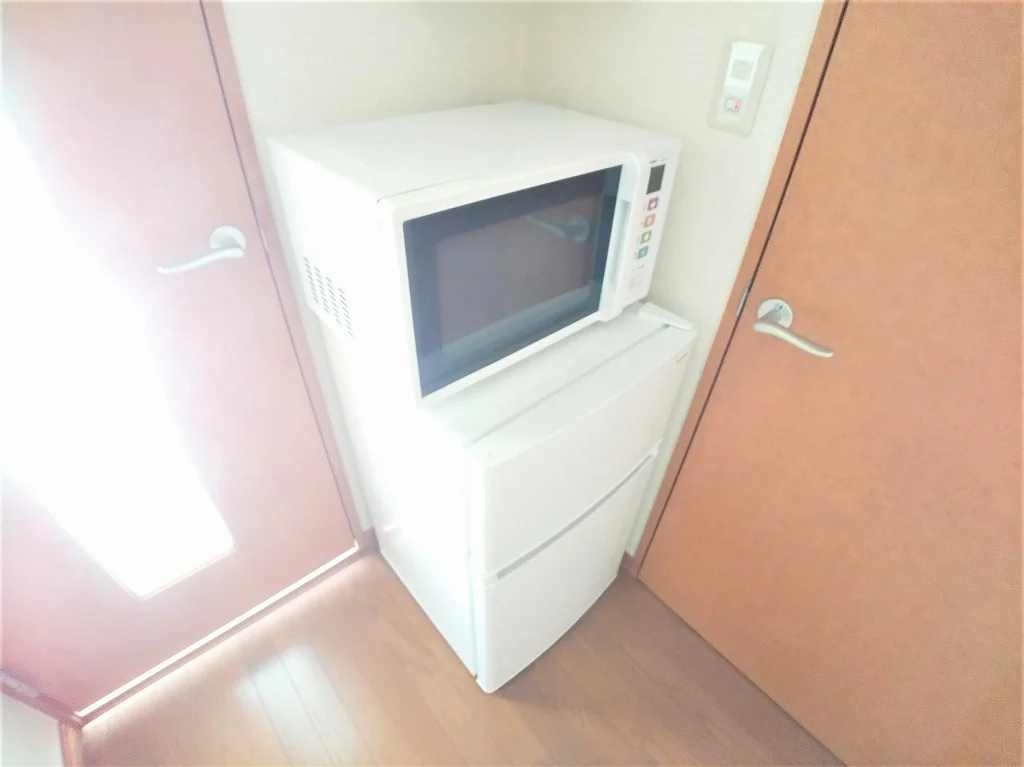 電子レンジと冷蔵庫