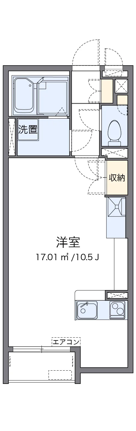 代表的な間取のため実際の間取とは異なる場合があります