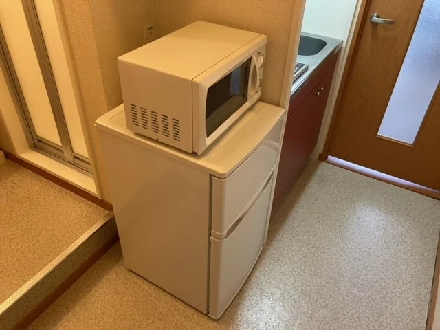 冷蔵庫、電子レンジ