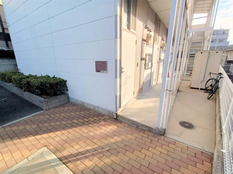 物件入り口です。