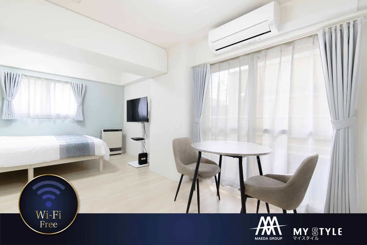 ✨残一室✨1カ月135,000円⇒119,800円でご案内🎵すすきの繁華街徒歩圏内で旅行にも観光にも🎵 - 札幌市中央区 マンスリーマンション 札幌市中央区 ウィークリーマンション