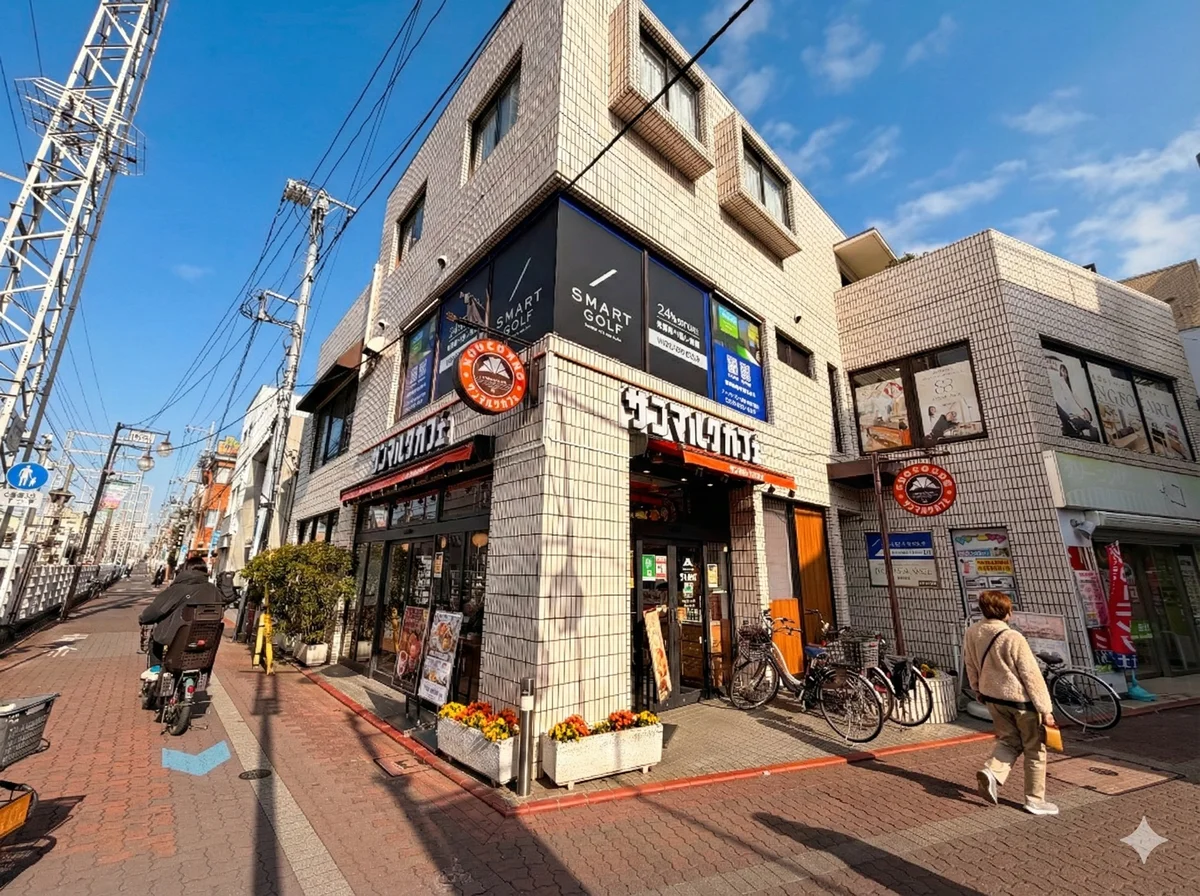 チョコクロワッサンとコーヒーがおいしいサンマルクカフェ