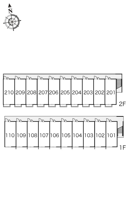 間取り配置図です。