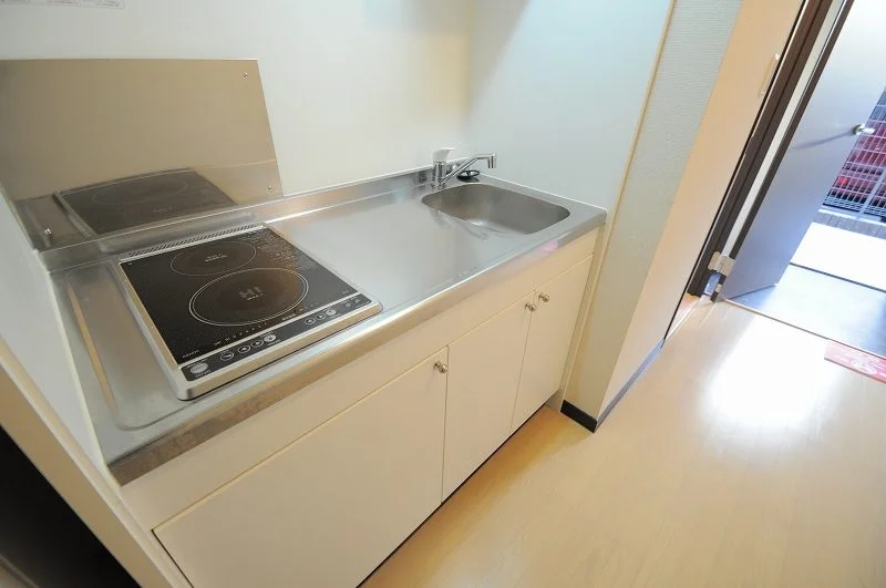 ＩＨ２口コンロ　使い勝手ＧＯＯＤ！