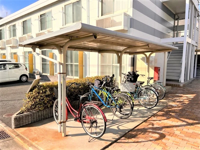 駐輪スペースです。