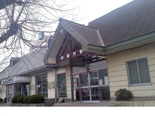 阿武隈急行　梁川駅まで450m