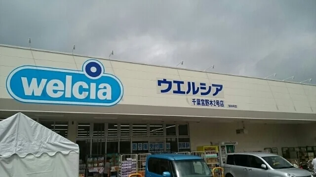 ウェルシアまで1190m