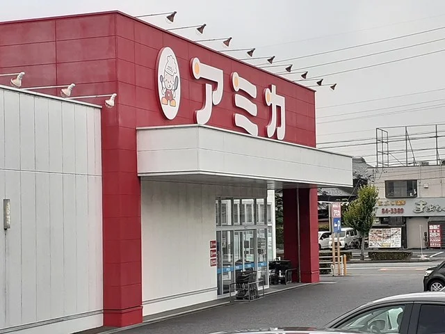 アミカまで73m