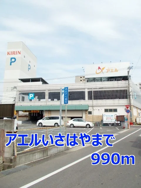 アエルいさはやまで990m