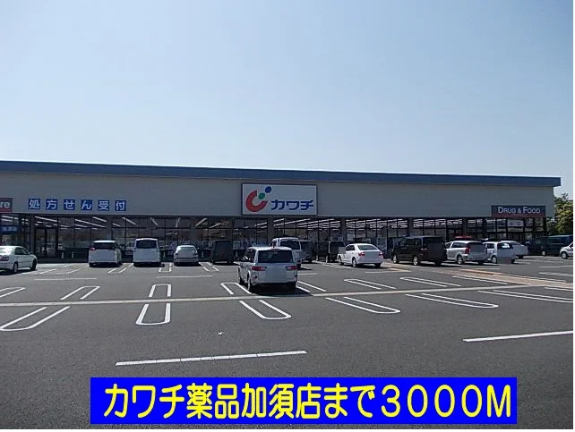 カワチ薬品加須店まで3000m