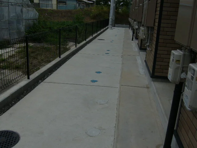 共用廊下です。