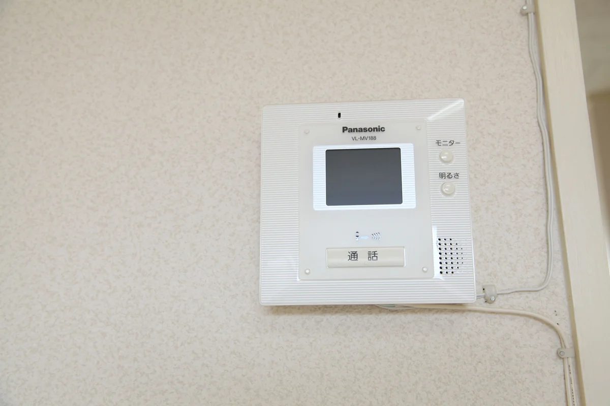 モニターホン付き