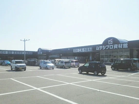 ムサシまで3080m