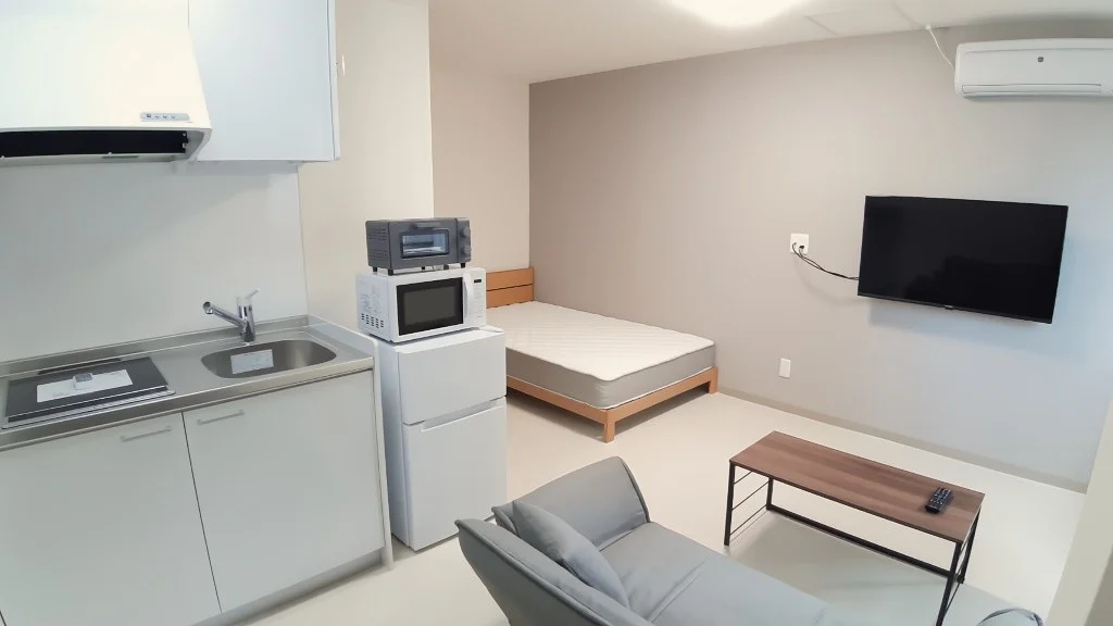 IHコンロ、冷蔵庫、トースターもあります
