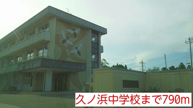 久ノ浜中学校まで790m