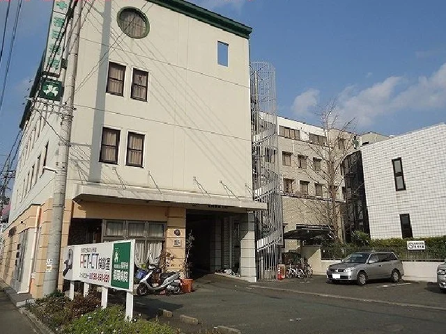 福岡病院まで1900m