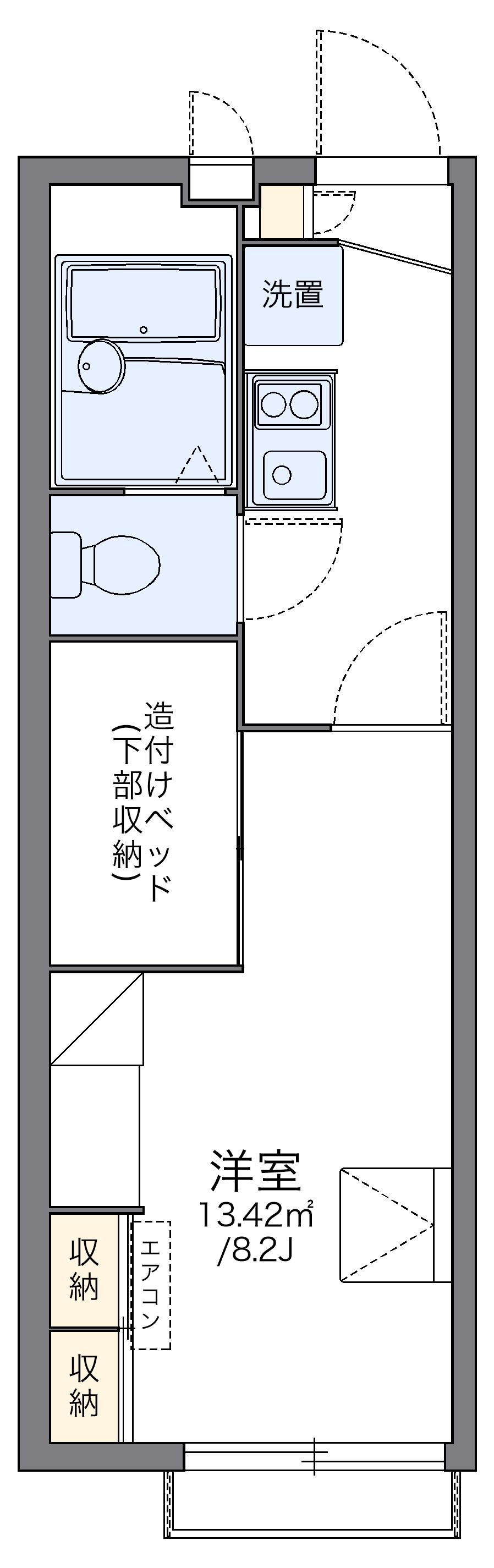 代表的な間取のため実際の間取とは異なる場合があります