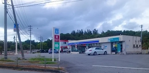 ローソン名護バイパス店まで1100m
