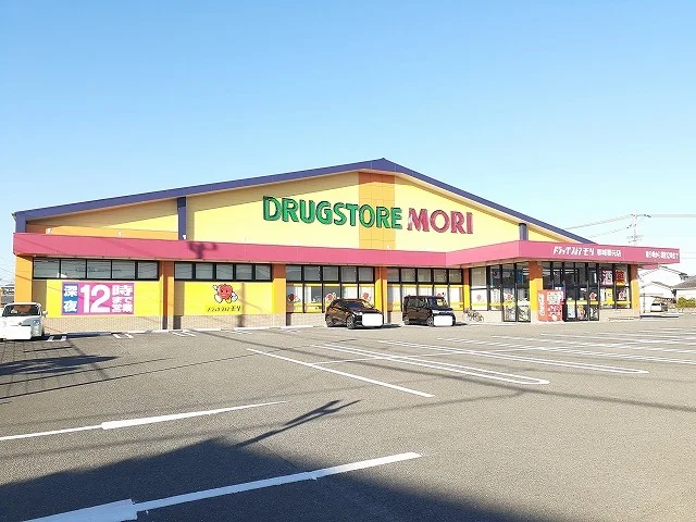 ドラッグストアモリ都城郡元店まで600m