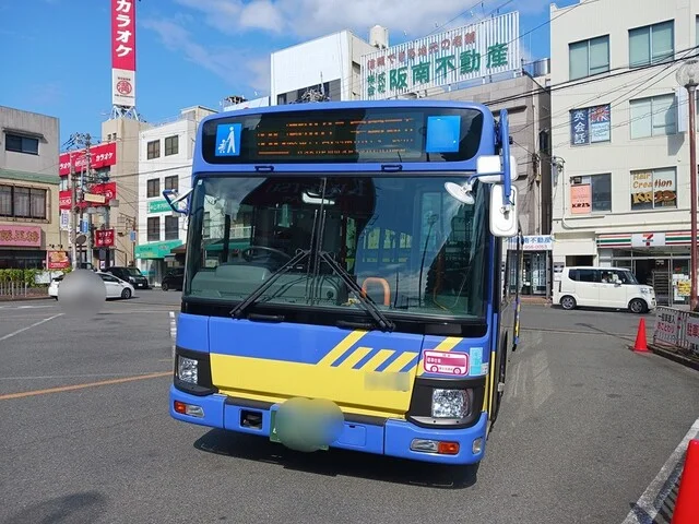 古市駅バス停まで681m