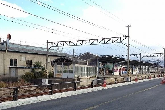 福島交通　飯坂線桜水駅まで400m