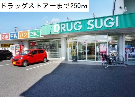 ドラッグスギまで250m