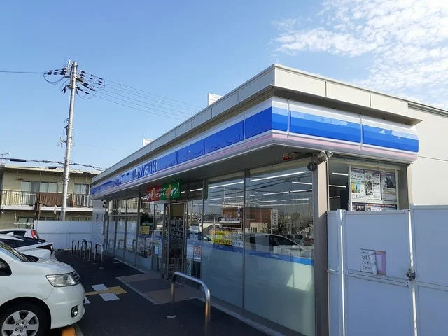 ローソン様まで210m