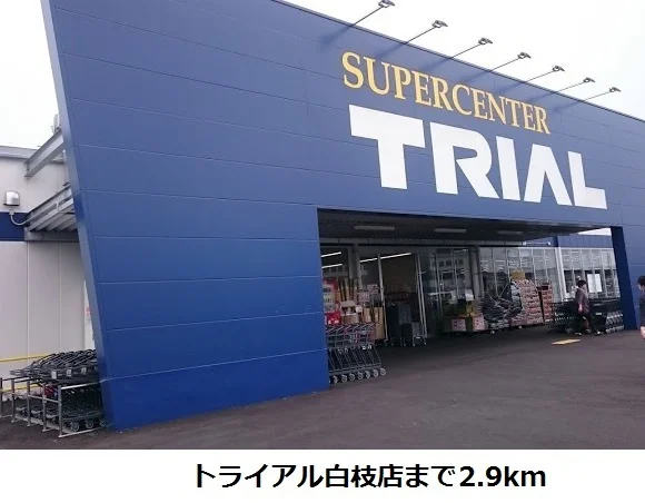トライアル白枝店まで2900m