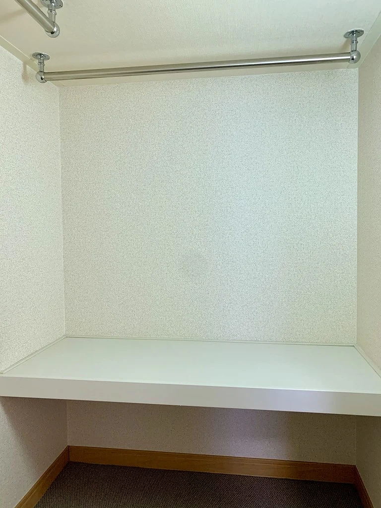 ハイベット下の収納スペース