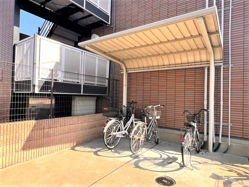 駐輪スペースです。