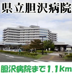岩手県立胆沢病院まで1100m
