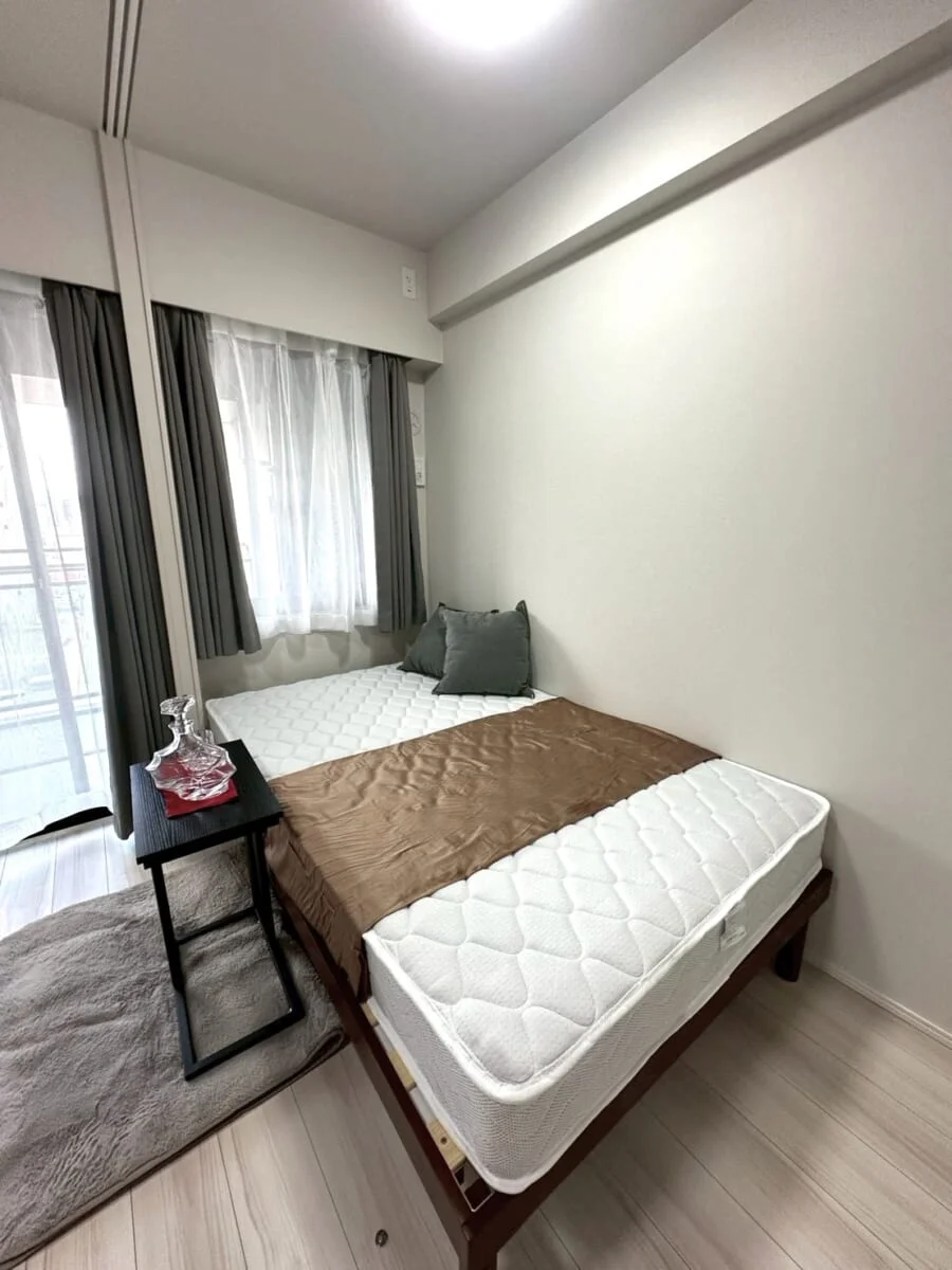 ふかふかセミダブルベッド♪