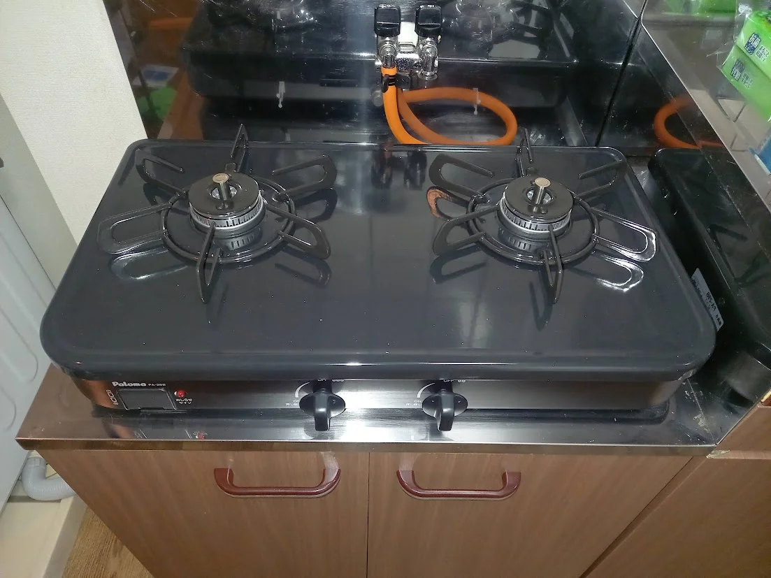 2口ガスコンロ
