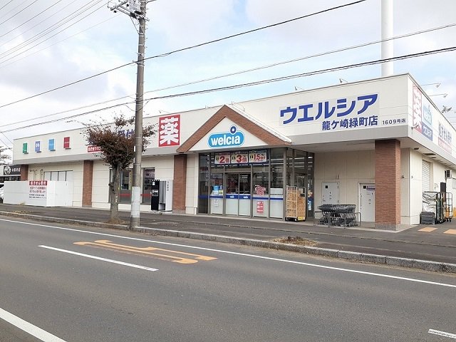ウエルシア龍ケ崎緑町店まで670m