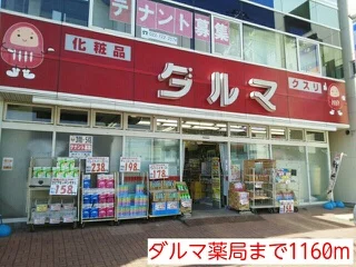 ダルマ薬局まで1160m