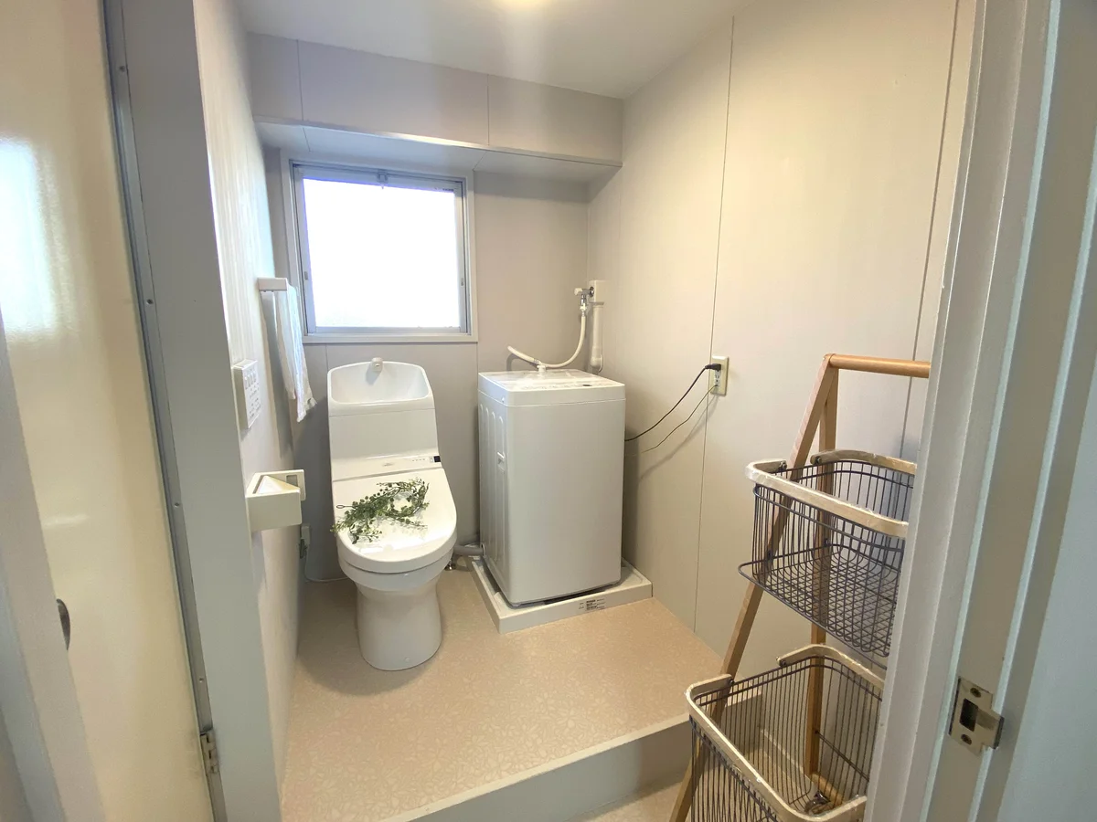 ラックを設置しています